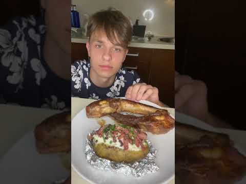 PAPAS RELLENAS CON COSTILLAS DE CERDO AL CAFE! – BEUTELCOOKING #shorts #short #receta