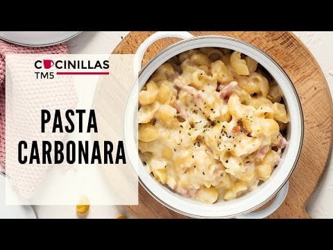 Pasta Carbonara | En menos de 30 minutos | Recetas Thermomix