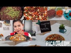 PICADILLO DE RES SUPER FACIL!!! #RECETA RAPIDITA