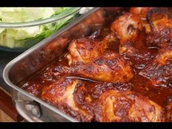 "Pollo al Horno Chino Receta" "Comida de China"