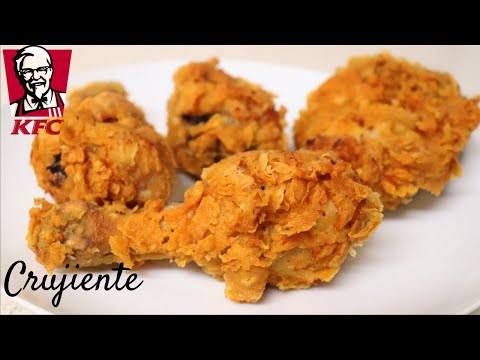 POLLO CRUJIENTE ESTILO KFC | RECETA SECRETA ORIGINAL REVELADA