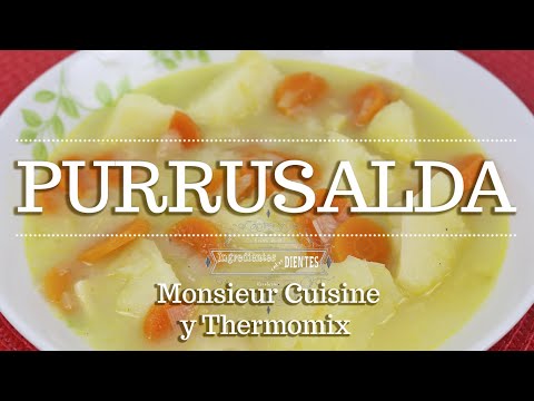 PURRUSALDA en Monsieur Cuisine y Thermomix | Ingredientes entre dientes