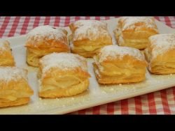 ¿Quieres hacer los mejores miguelitos rellenos de crema? Con esta receta fácil triunfarás