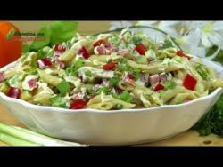 Receta de COMO HACER ENSALADA DE PASTA FRIA Fácil y rápido para NEGOCIOS DESDE CASA y LA FAMILIA