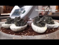 Receta de Halloween: Modo cocción de Huevos de dragón con Thermomix® #TM6 (indicaciones #TM5 #TM31)