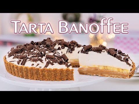 Receta de TARTA BANOFFEE – Postre fácil y SIN Horno – Tan Dulce