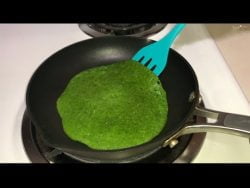 Receta de tortillas de espinacas saludables y riquísimas con 3 ingredientes
