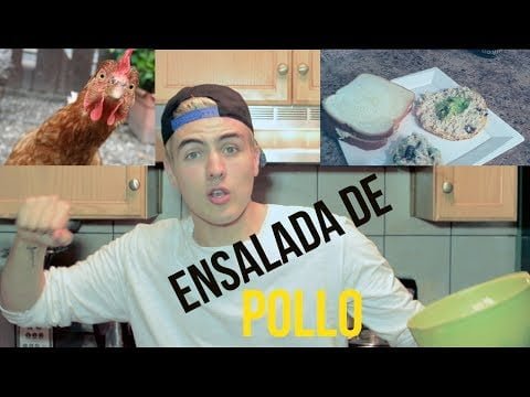 #RECETA: Ensalada de Pollo | POKER VLOG