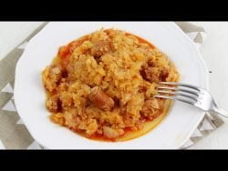 REPOLLO CON CHISTORRA EN THERMOMIX | Receta fácil y rápida con robot de cocina