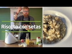 Risotto de champiñones en Thermomix