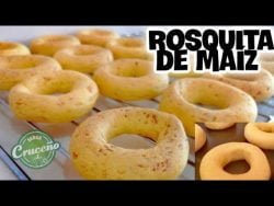 Rosquita de maíz #RosquitaDeMaíz #Receta
