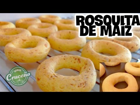 Rosquita de maíz #RosquitaDeMaíz #Receta