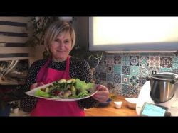 Sałatka à la nicejska z konfitowanymi żółtkami z Thermomix #thermomix #ugotujtosam