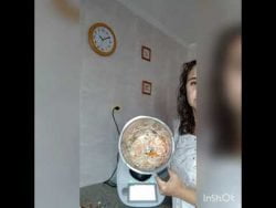 Salpicón de legumbres con palitos de cangrejo, fácil y rico con Thermomix