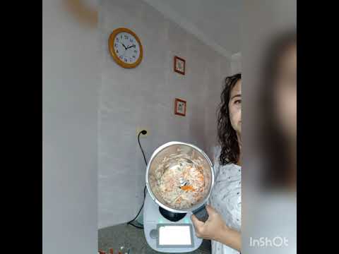 Salpicón de legumbres con palitos de cangrejo, fácil y rico con Thermomix