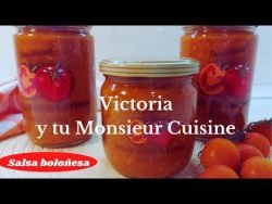 SALSA BOLOÑESA en nevera o congelador para infinidad de recetas con Monsieur Cuisine y Thermomix
