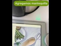 Salsa holandesa con Thermomix