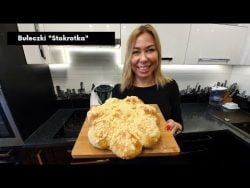 Słodkie bułeczki "Stokrotka" posypane kruszonką z #Thermomix
