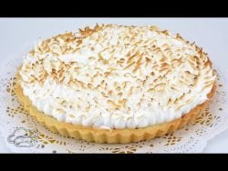 Tarta de mango y merengue Mycook