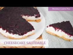 Tarta de queso VERSIÓN SALUDABLE  | Monsieur Cuisine Plus
