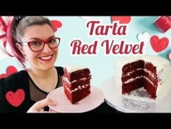 TARTA RED VELVET Fácil *TARTA PARA SAN VALENTIN Fácil de Hacer* RECETAS MYCOOK
