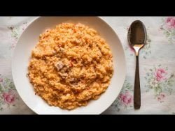 Arroz con atún en thermomix