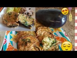 Berenjena frita #receta facil 😍🍆🍆