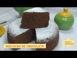BIZCOCHO de CHOCOLATE Suave y Esponjoso en MONSIEUR CUISINE Connect/Plus/Thermomix y COOKER MATIC