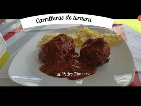 Carrilleras al Pedro Ximenez con Monsieur Cuisine Connect