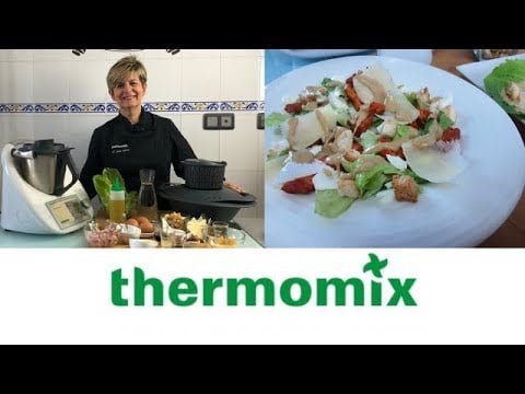 Cocina con Thermomix una Ensalada César