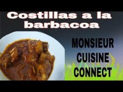 Cómo hacer COSTILLAS a la BARBACOA 🍖- MONSIEUR CUISINE CONNECT