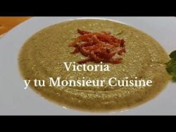 Como hacer la mejor crema de BRÓCOLI🥦🥦🥦 muy nutritiva en Monsieur Cuisine y Thermomix