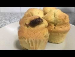 Como hacer Magdalenas esponjosas Monsieur Cuisine Thermomix o de forma tradicional
