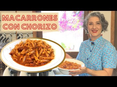 🍝 MACARRONES CON CHORIZO Y JAMÓN EN 25 MINUTOS 🍝 con Thermomix® #TM6 #TM5 #TM31