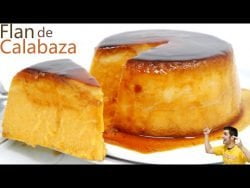 FLAN de CALABAZA (POSTRE ALTO y 4 INGREDIENTES)🍰🎃 | receta FÁCIL SIN GLUTEN🍰🎃 Receta # 625