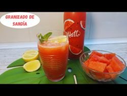 Granizado de SANDÍA🍉Con batidora o en Monsieur Cuisine y Thermomix ¿Te apetece?