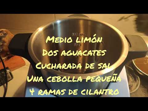 Guacamole con Monsieur Cuisine Connect