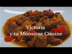 La mejor carne en salsa que nunca has probado. En Monsieur Cuisine y Thermomix