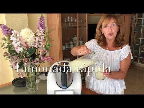 Limonada rápida con Thermomix/ Receta de Justa Molina