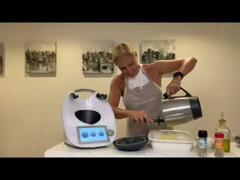 LUBINA CON CRUJIENTE DE PATATA Y COSTRA CON THERMOMIX | #tm6 #tm5 #tm31