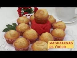 MAGDALENAS de YOGUR con COPETE en Monsieur Cuisine Connect/ Plus/ Thermomix/ Mambo