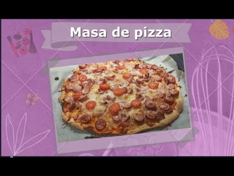 Masa de pizza en Monsieur Cuisine o Themomix