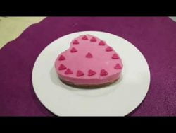Pastel de fresa San Valentín con Neulas Monsieur Cuisine Plus