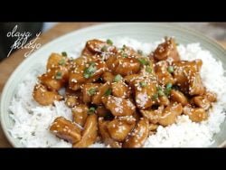POLLO TERIYAKI (con ingredientes de casa) 🍗 receta japonesa SIN thermomix CASERA y FÁCIL