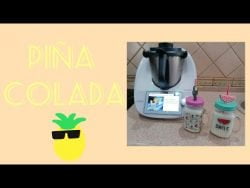 Receta PIÑA COLADA🍍En THERMOMIX /Cocina NATALY