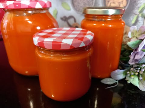 Salsa de tomate casera en conserva ** Monsieur cuisine Connect y Plus **