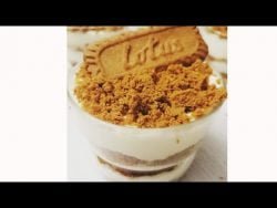 Serradura portuguesa con galletas lotus en clickchef de moulinex, Monsieur Cuisine, thermomix