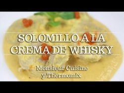 SOLOMILLO A LA CREMA DE WHISKY en Monsieur Cuisine | Ingredientes entre dientes
