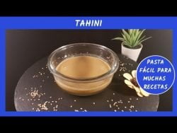 TAHINI en Monsieur Cuisine Connect. Receta facilisima.