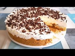 TARTA BANOFFEE SIN HORNO 🍰 RECETA FACIL EN MYCOOK TOUCH Postres Mil